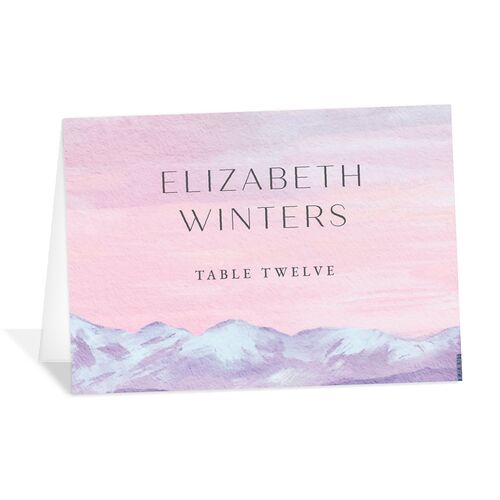 Scenic Denver Colorado Place Cards Iris Signature