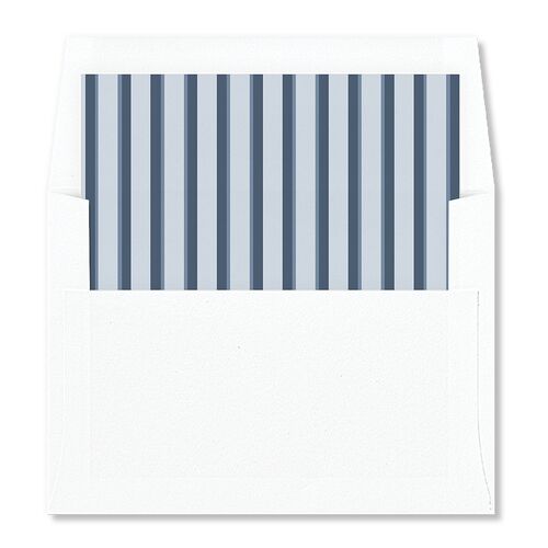 Hollywood Holiday Envelope Liners Ice Blue Standard