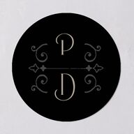 Gothic Gate Wedding Stickers Licorice