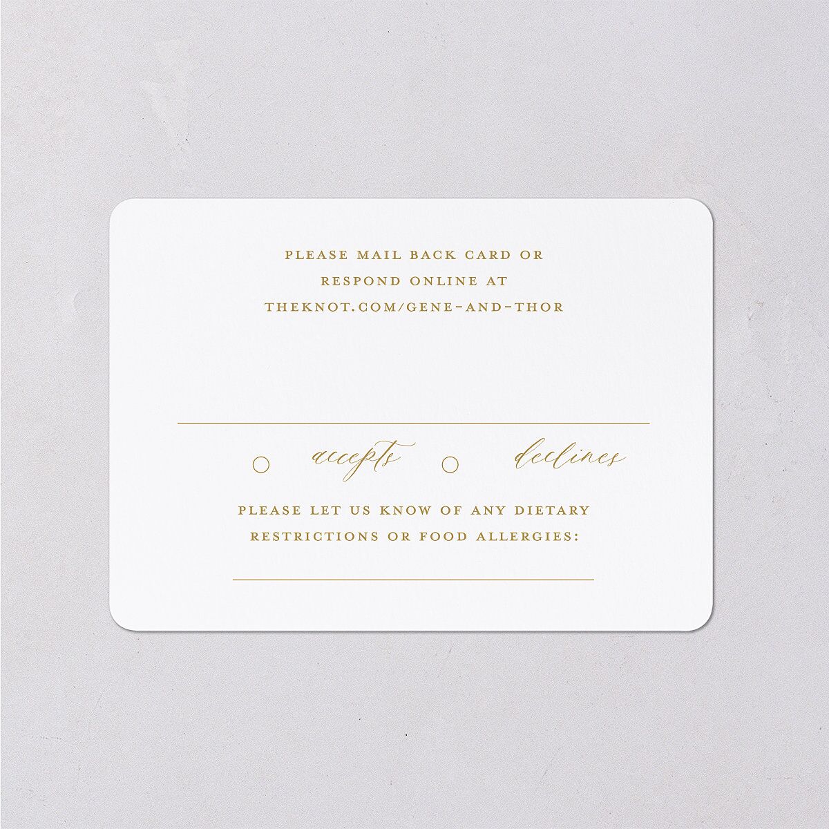 Dark Vintage Fantasy Wedding Response Cards Dark Emerald Signature