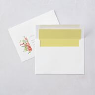 Bom Bloom Wedding Invitations Pure White Signature Blank No Standard