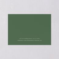 Woodsy Ferns Wedding Enclosure Cards Scottish Green Signature Standard