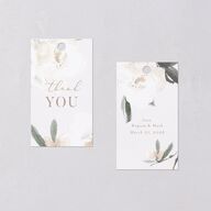 Elegant Garden Favor Gift Tags Thyme Signature