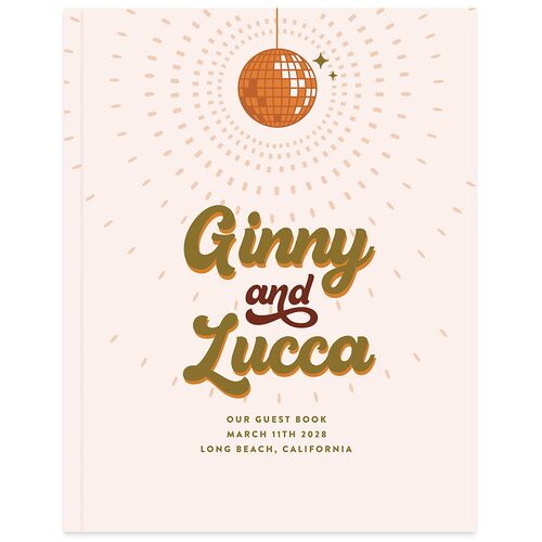 Disco Love Guest Books Umber
