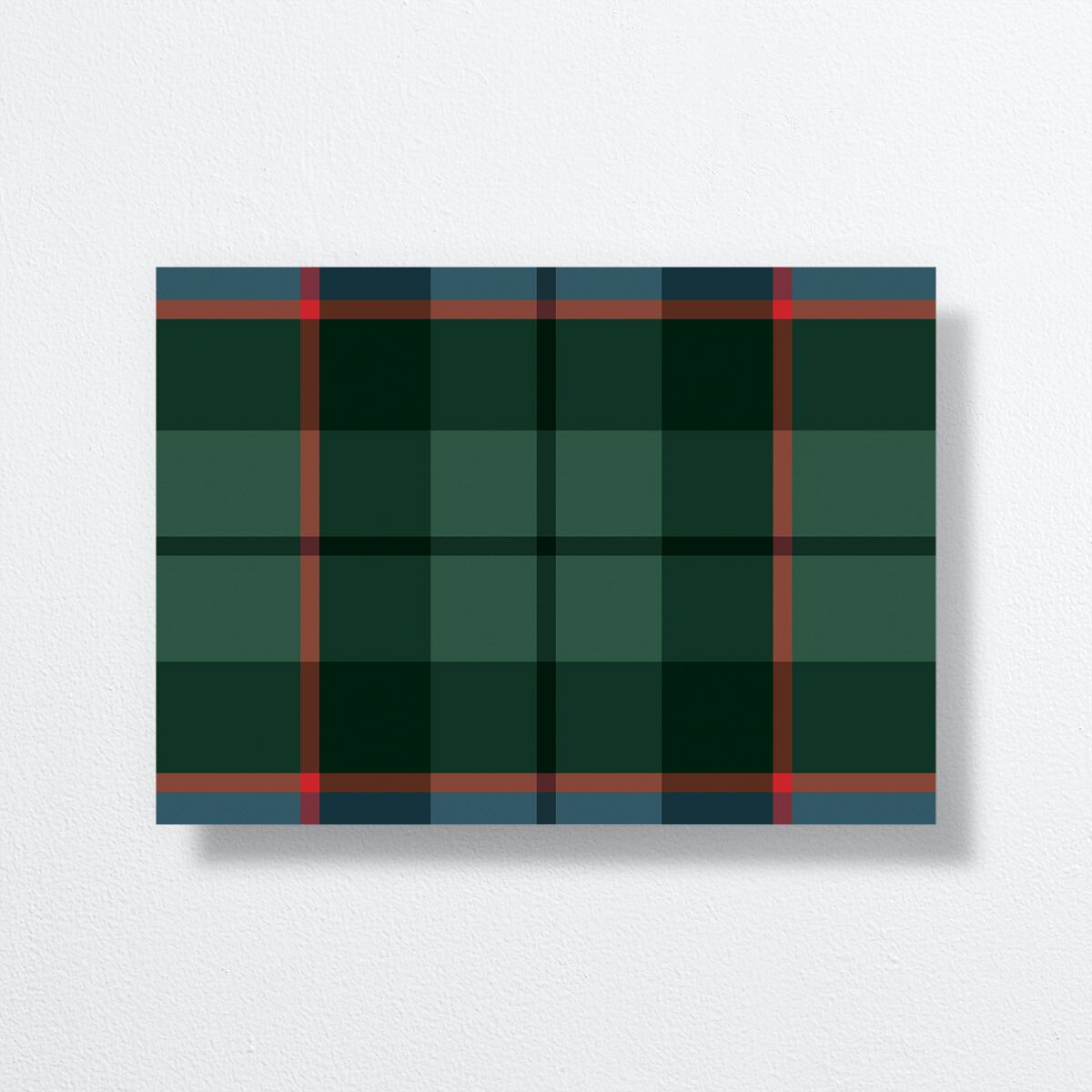 Tartan Crest Rehearsal Dinner Invitations Moody Blue Signature