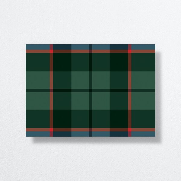 Tartan Crest Rehearsal Dinner Invitations Moody Blue Signature