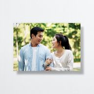 Ginkgo Leaves Save the Date Cards Gold Champagne Signature smooth No