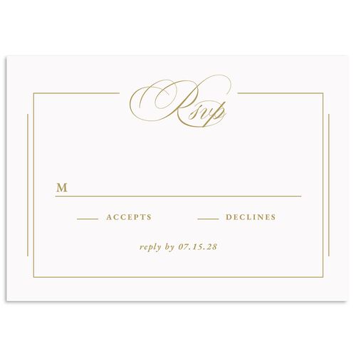 Elegant Photograph Wedding Response Cards Driftwood Signature Standard