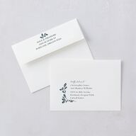 Arboretum Archway Foil Wedding Invitations Gold Dark Night Signature Blank No