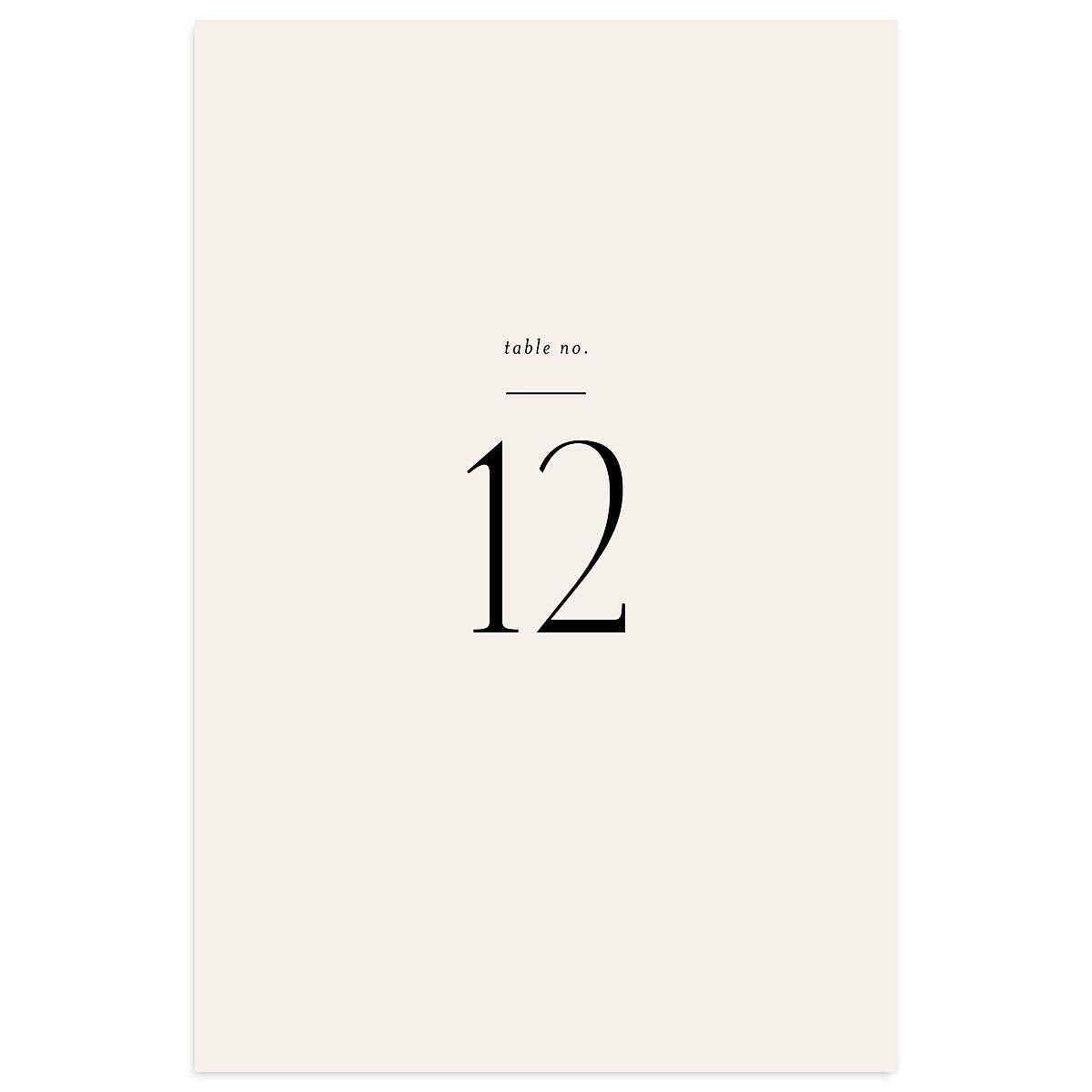 Cosmopolitan Table Numbers