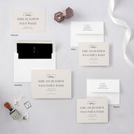 Cosmopolitan Save the Date Cards Champagne Signature smooth Blank No Standard