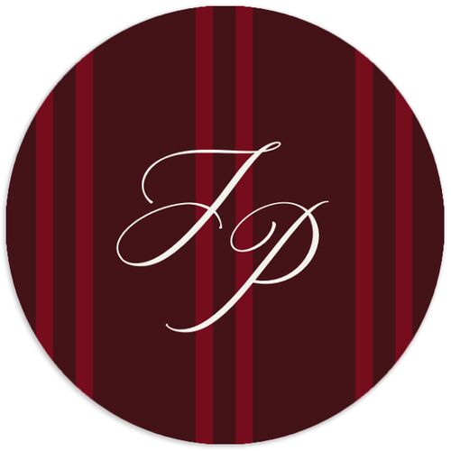 Very Married Christmas Photo Gallery Holiday Stickers Burgundy Circle