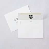 Ornate Lace Standard Envelope Liners Midnight Standard