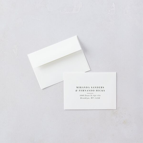 Botanical Branches Wedding Response Cards Dark Night Signature Standard