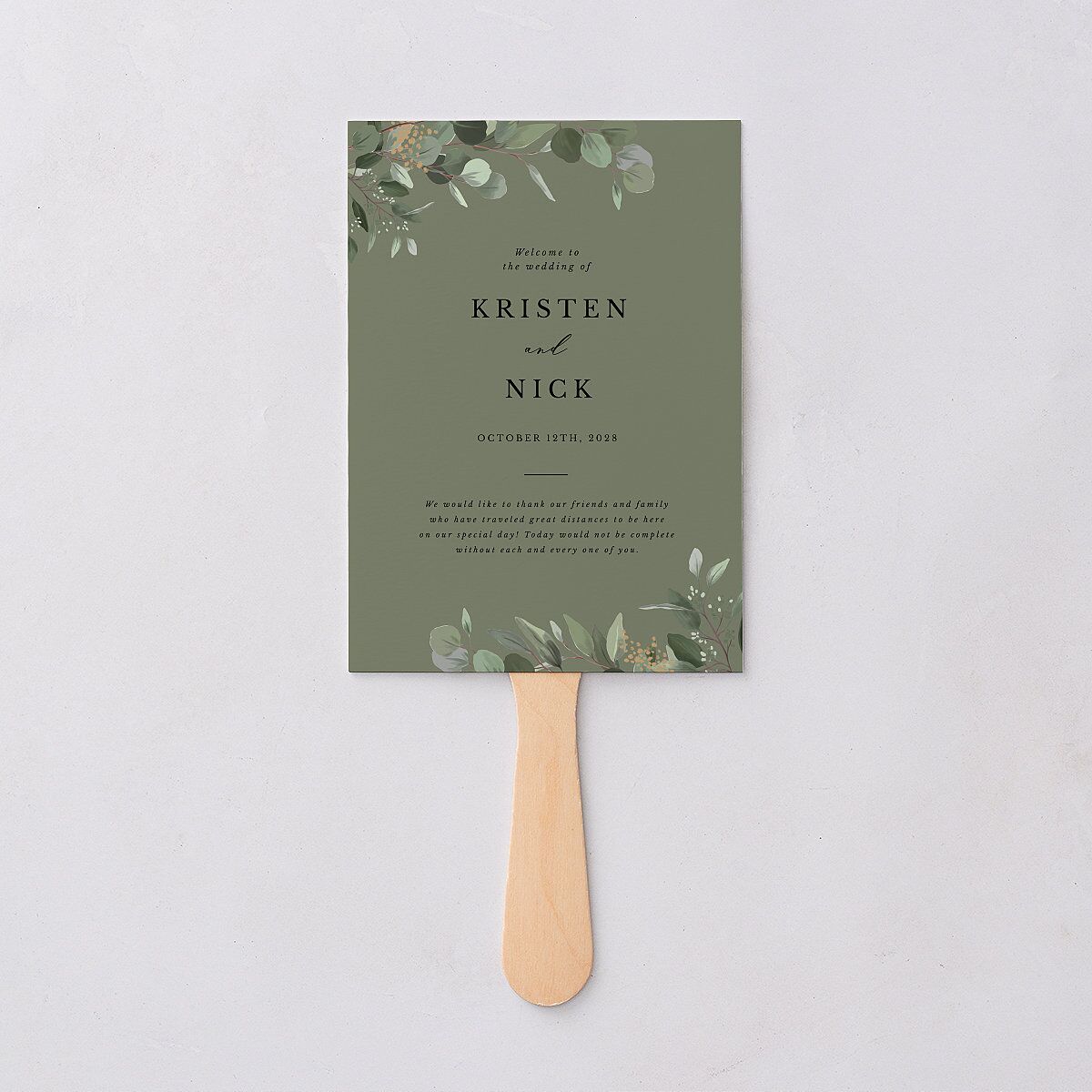 Eucalyptus Frame Fan Programs — view 1
