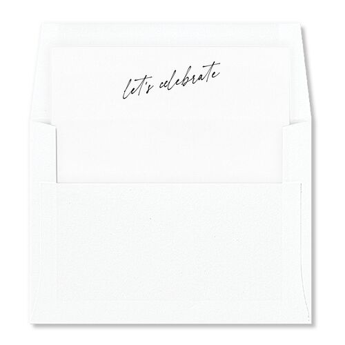 Modern Photobooth Photo Strip Envelope Liners Midnight Standard