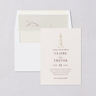 Elegant Lighthouse Envelope Liners Maroon Standard