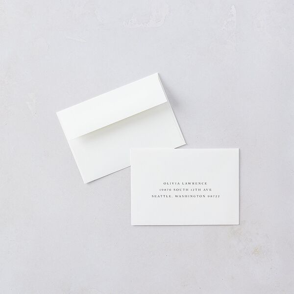 Natural Laurel Wedding Response Cards Candy Pink Signature Standard