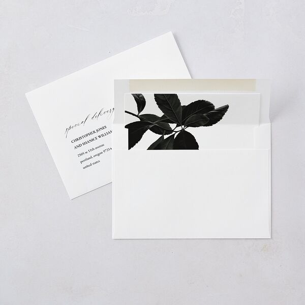 Modern Rose Wedding Invitations Plum Signature Blank No Standard