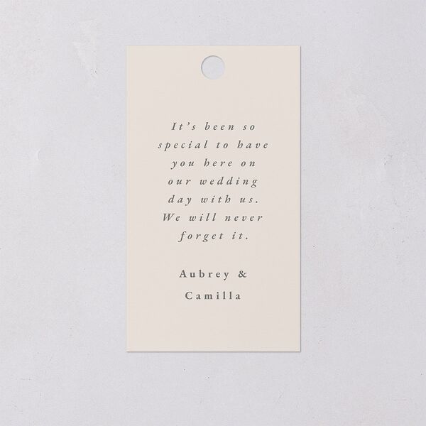 Gilded Branches Foil Favor Gift Tags Gold Off-White Signature