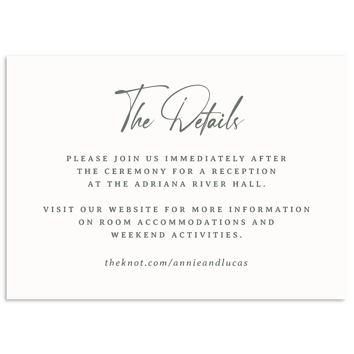 Western Cactus Wedding Enclosure Cards