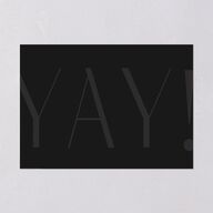 Real Talk Save The Date Cards Cotton Signature smooth Blank No