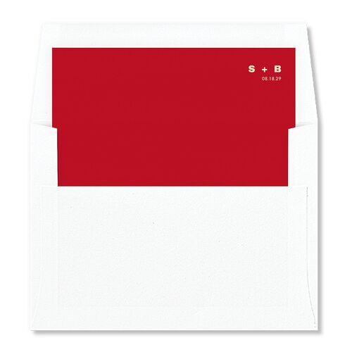 Cinematic Love Story Envelope Liners Peach Fuzz Standard