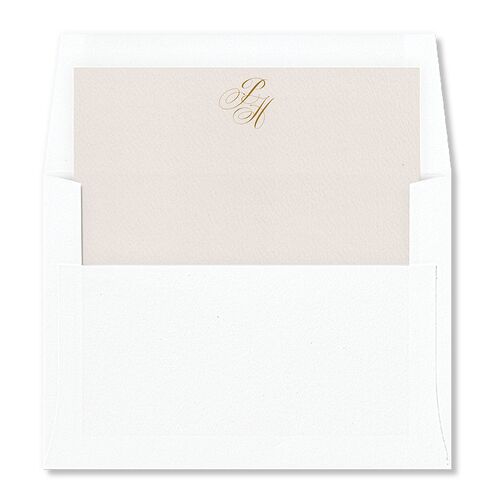 Opulent Garden Standard Envelope Liners Charcoal Standard