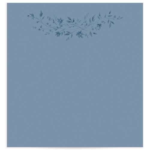 Timeless Floral Envelope Liners - Blue