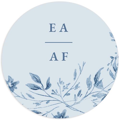 Timeless Floral Wedding Stickers - 