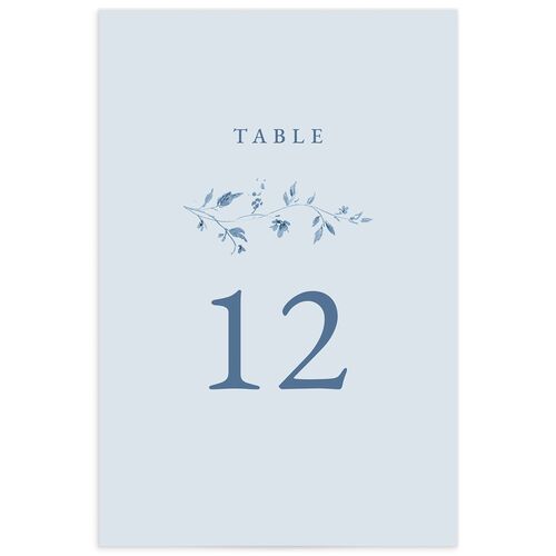 Timeless Floral Table Numbers
