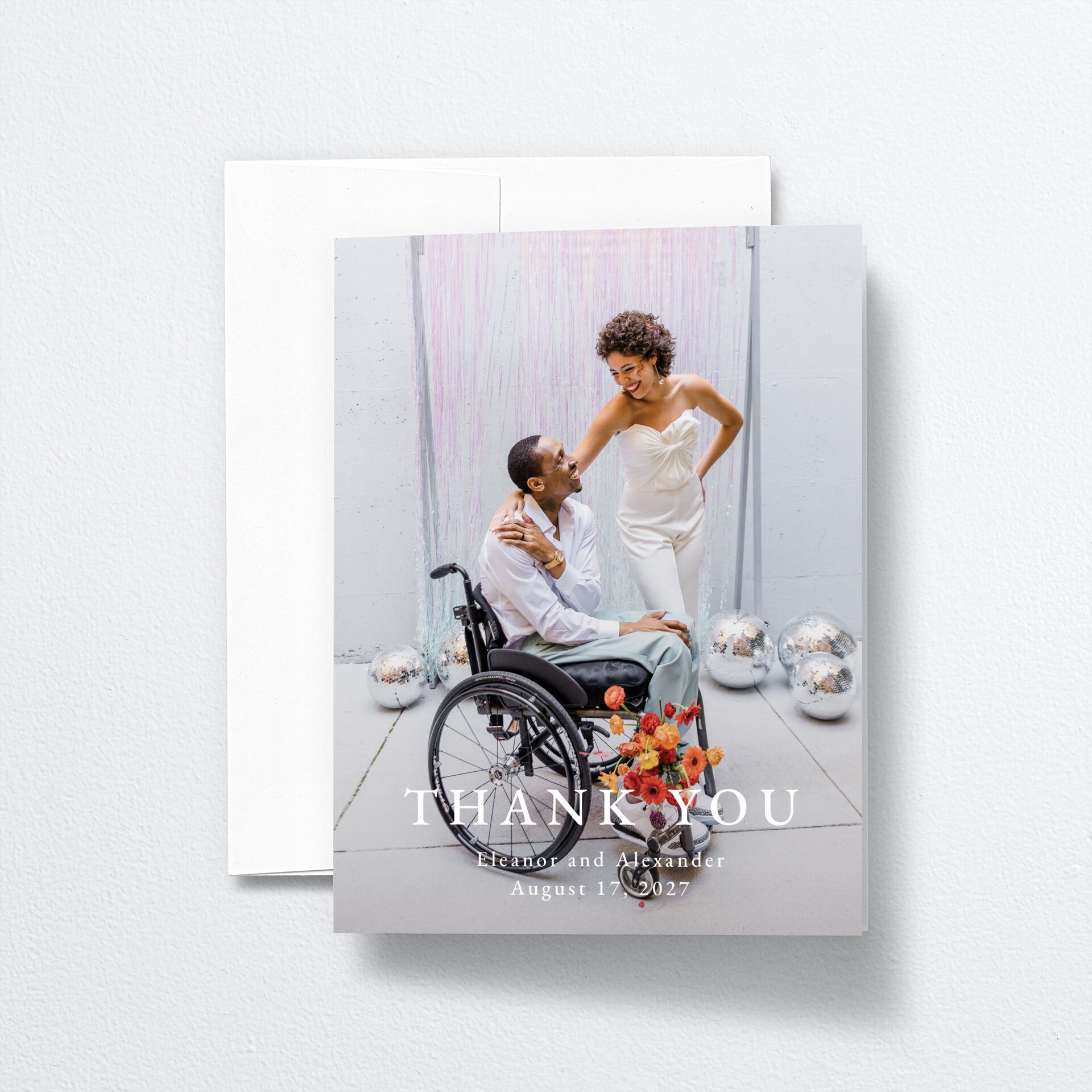 Timeless Floral Thank You Cards — view 1