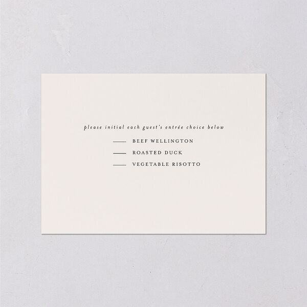 Baroque Garden Wedding Response Cards Gold Champagne Signature Standard