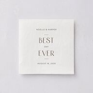 Vintage Nouveau Floral Cocktail Napkins Pear Napkin Uncoined