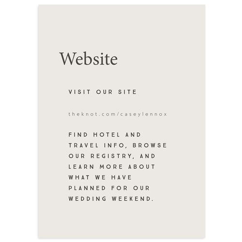 Modern Photograph Wedding Enclosure Cards Mist Signature