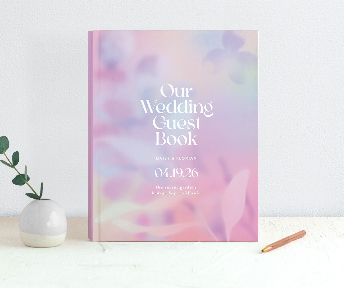 Ethereal Blur Guest Books front