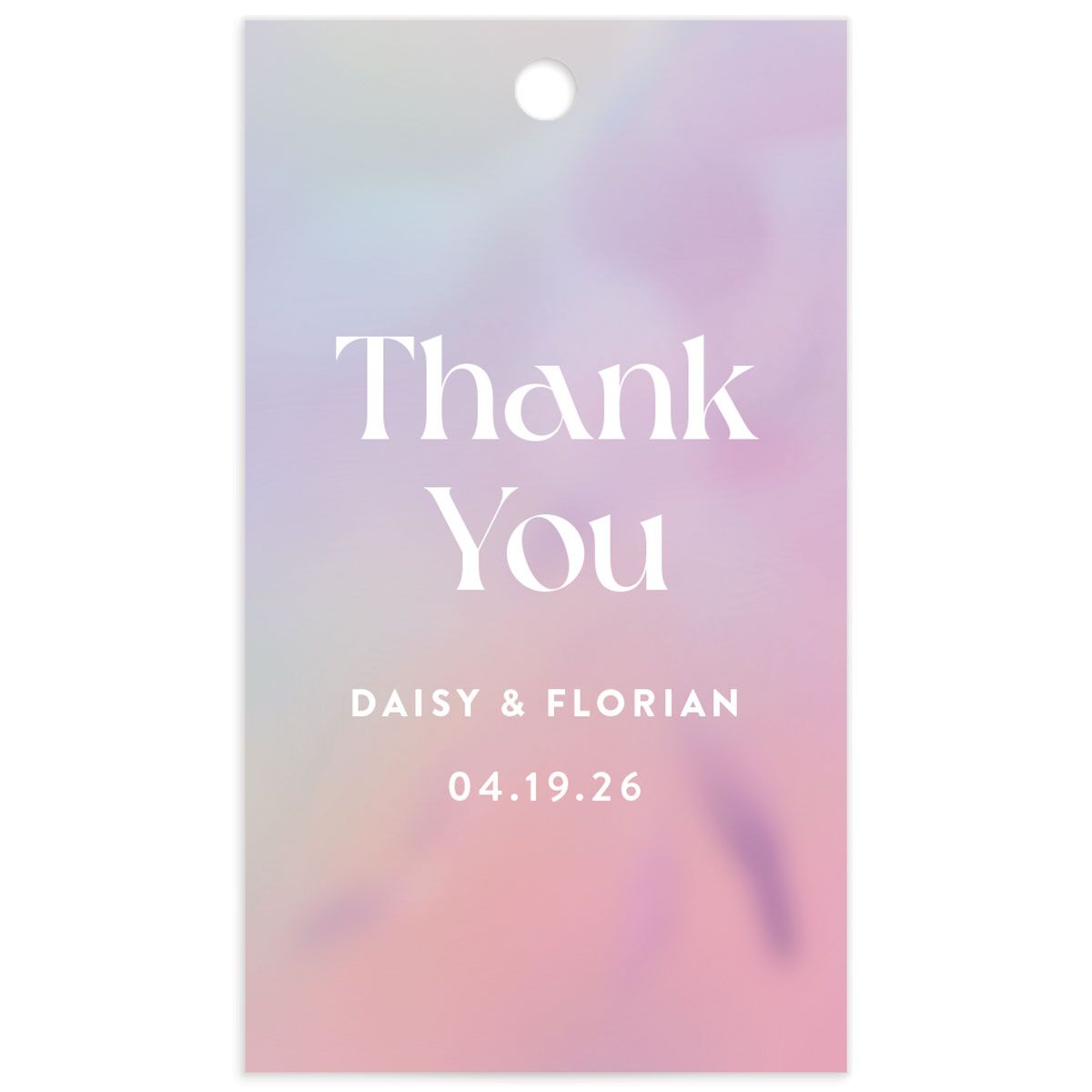 Ethereal Blur Favor Gift Tags