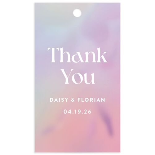 Ethereal Blur Favor Gift Tags - 