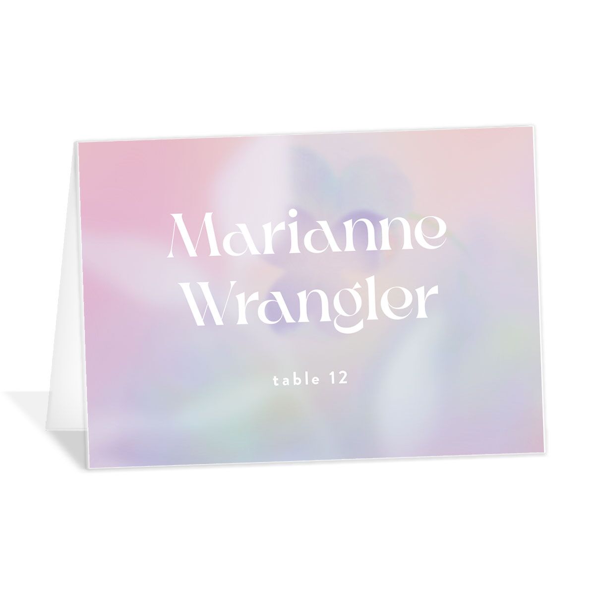 Ethereal Blur Place Cards