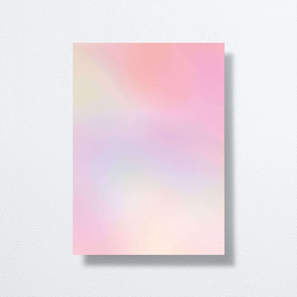 Ethereal Blur Save the Date Cards back