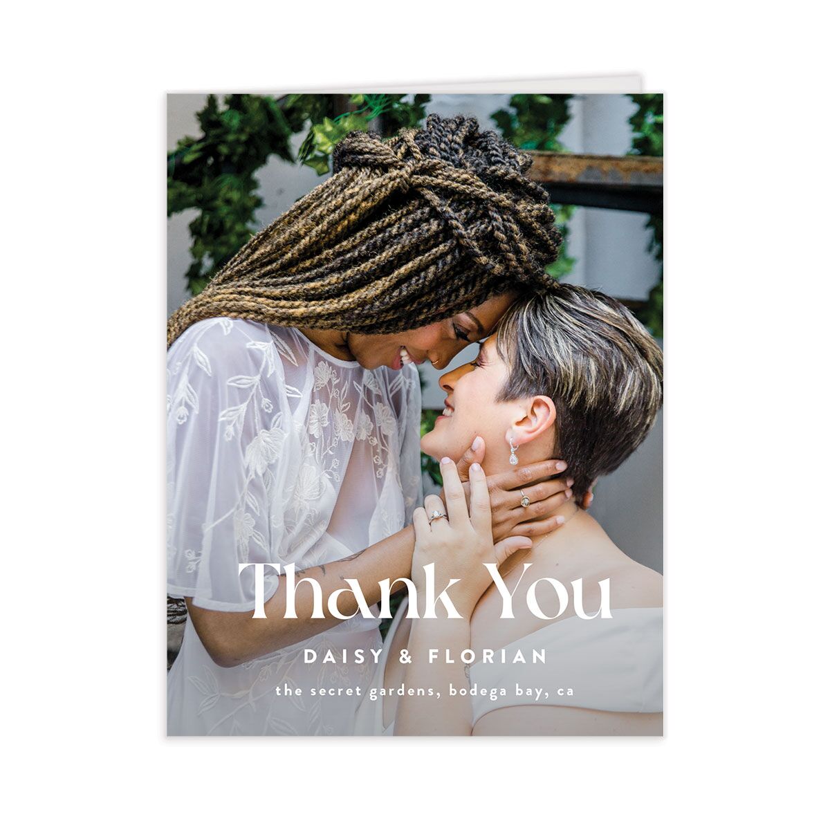 Ethereal Blur Thank You Cards