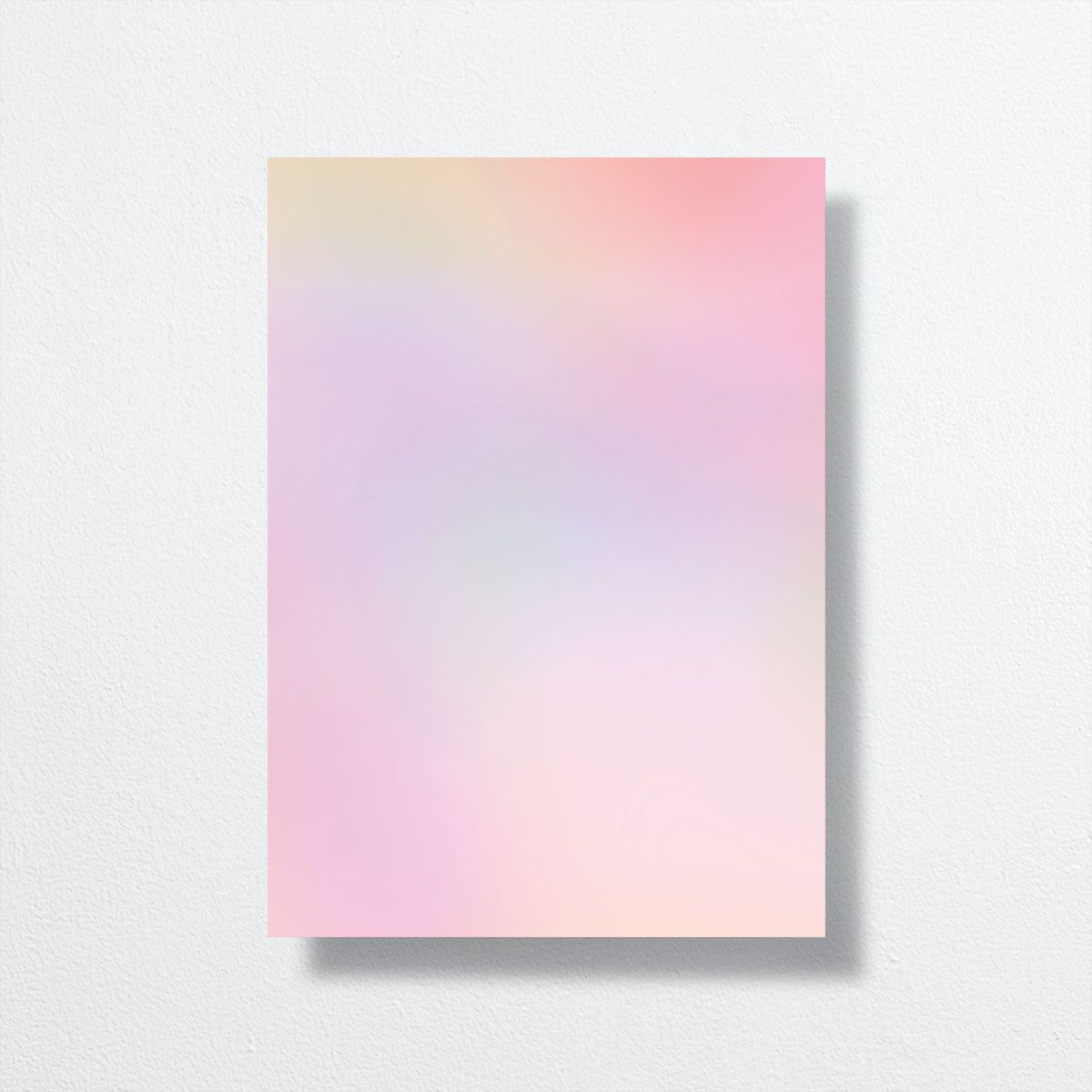 Ethereal Blur Wedding Invitations back