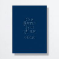 Be Our Guest Wedding Invitations Gold Navy Signature No Standard