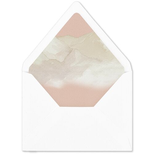 Mountain Wildflowers Euro Envelope Liners Mocha Luxe