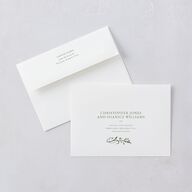 Nouveau Frame Wedding Invitations Gold Dark Camo Signature Blank No