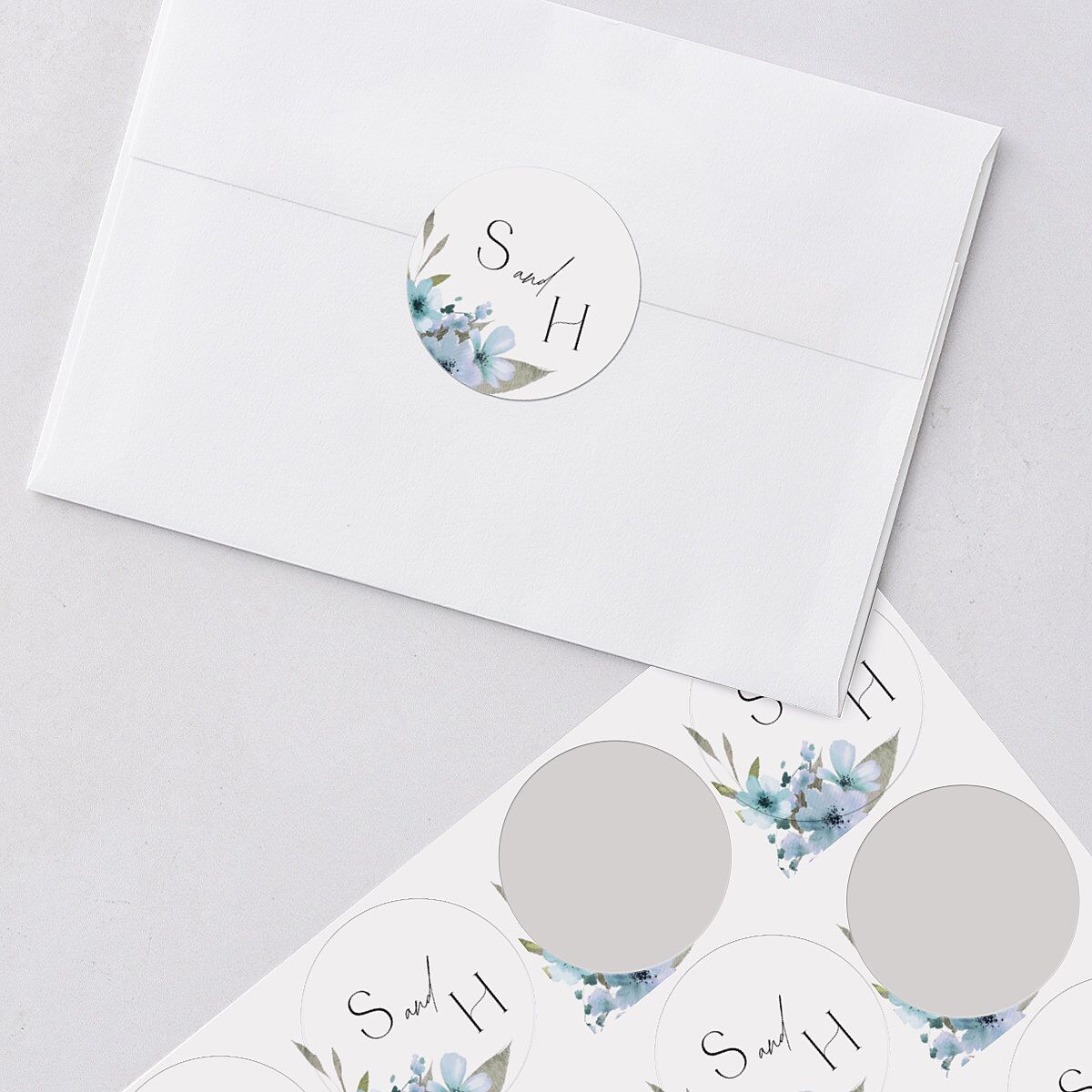 Beloved Union Wedding Stickers Ocean Circle