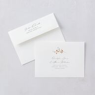 Dainty Wildflowers Bridal Shower Invitations Sunflower Signature Blank Standard