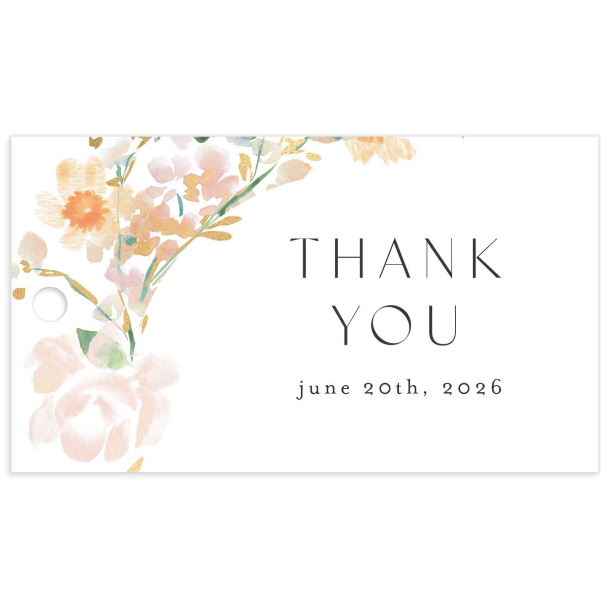 Pastel Arch Favor Gift Tags
