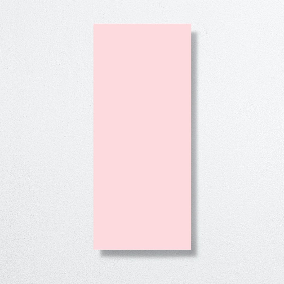 Pastel Arch Menus Gold Pink Cotton Signature
