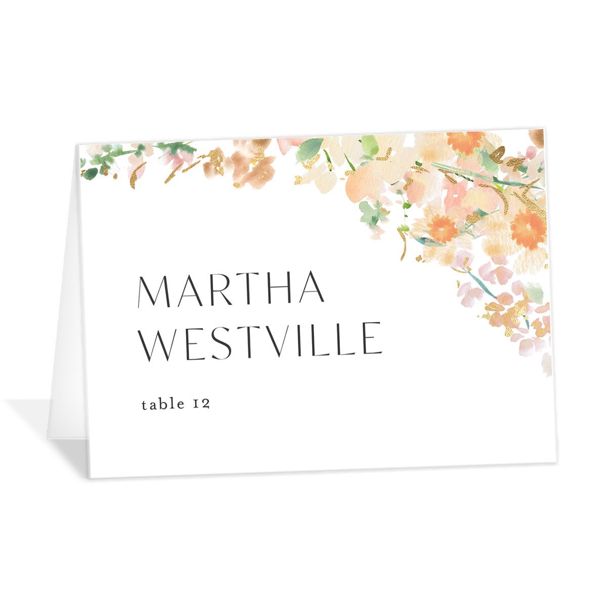 Pastel Arch Place Cards